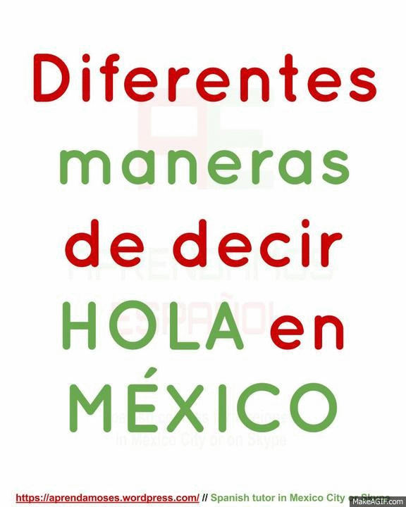 Total 58+ imagen formas de decir hola en mexico
